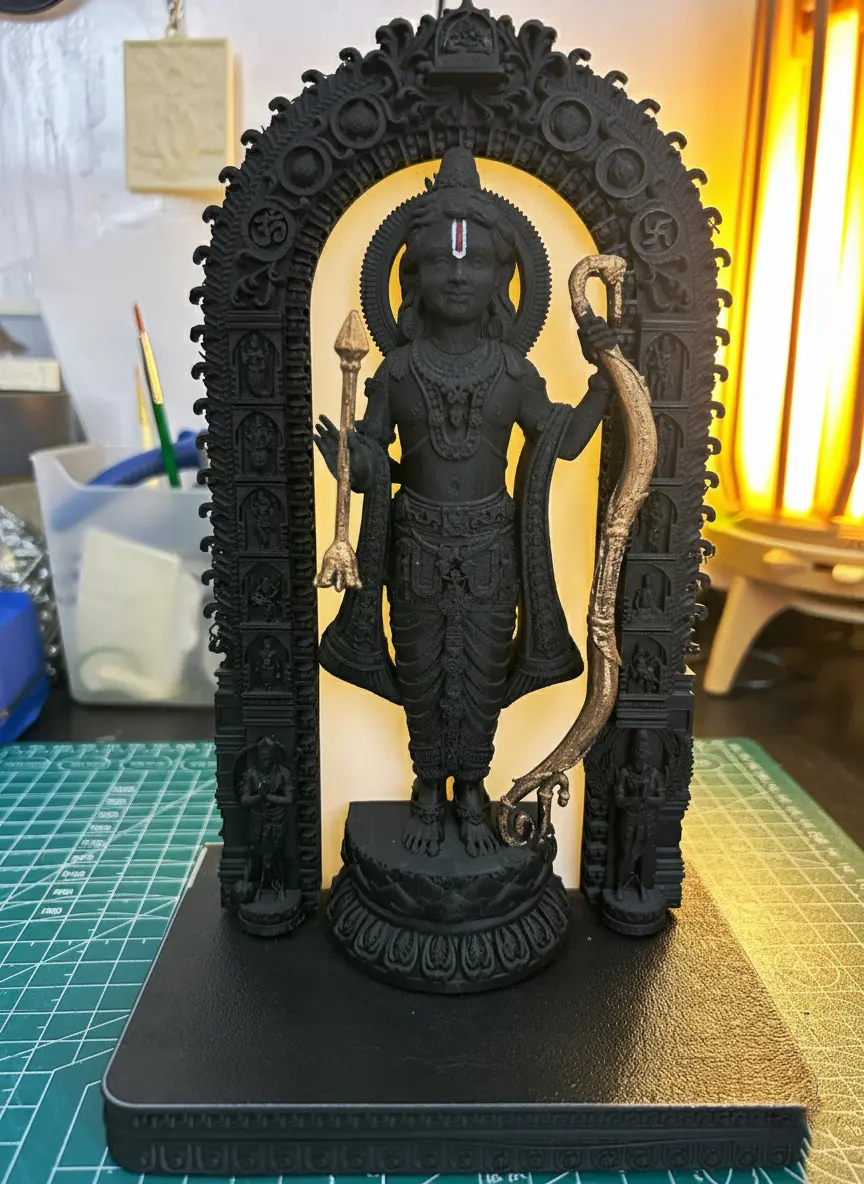 The Divine Craft of Ram Lalla With Divine light - Image 7