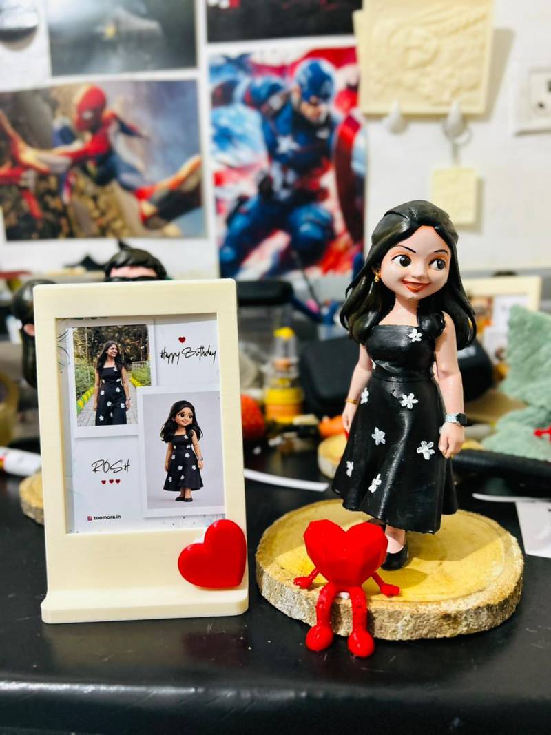 Cute 3D Cartoonish Miniature – Custom Made Just for You